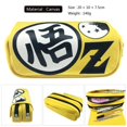 thumbnail image 3 of Bolsa de lápices de Goku de Dragon Ball, estuche de papelería de gran capacidad, suministros escolares para estudiantes, bolsa de almacenamiento, estuche de lápices de lona, regalo, 3 of 4