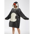 thumbnail image 4 of Cute and Cozy Wearable Blanket Hoodie Animal Design for Ultimate Warmth and Comfort Perfect for Home Use and Relaxing Ideal Gift for Adults, 4 of 6