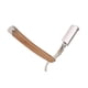 thumbnail image 3 of Juego de navajas de afeitar clásicas con mango de madera, bolsa de almacenamiento de PU y 10 hojas de repuesto, ideal para un afeitado preciso y cómodo., 3 of 7