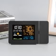 thumbnail image 3 of Temperature Clock, Outdoor Sensors Weather Forecast Temperature Projection Alarm Projection Alarm Clock, Supports Simultaneous Projection US Plug For Home Villa, 3 of 8