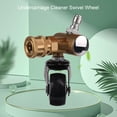 thumbnail image 3 of Pressure Washer Cleaner Adapter, Efficient Cleaning Undercarriage Cleaner Swivel Wheel  For Hotel, 3 of 8