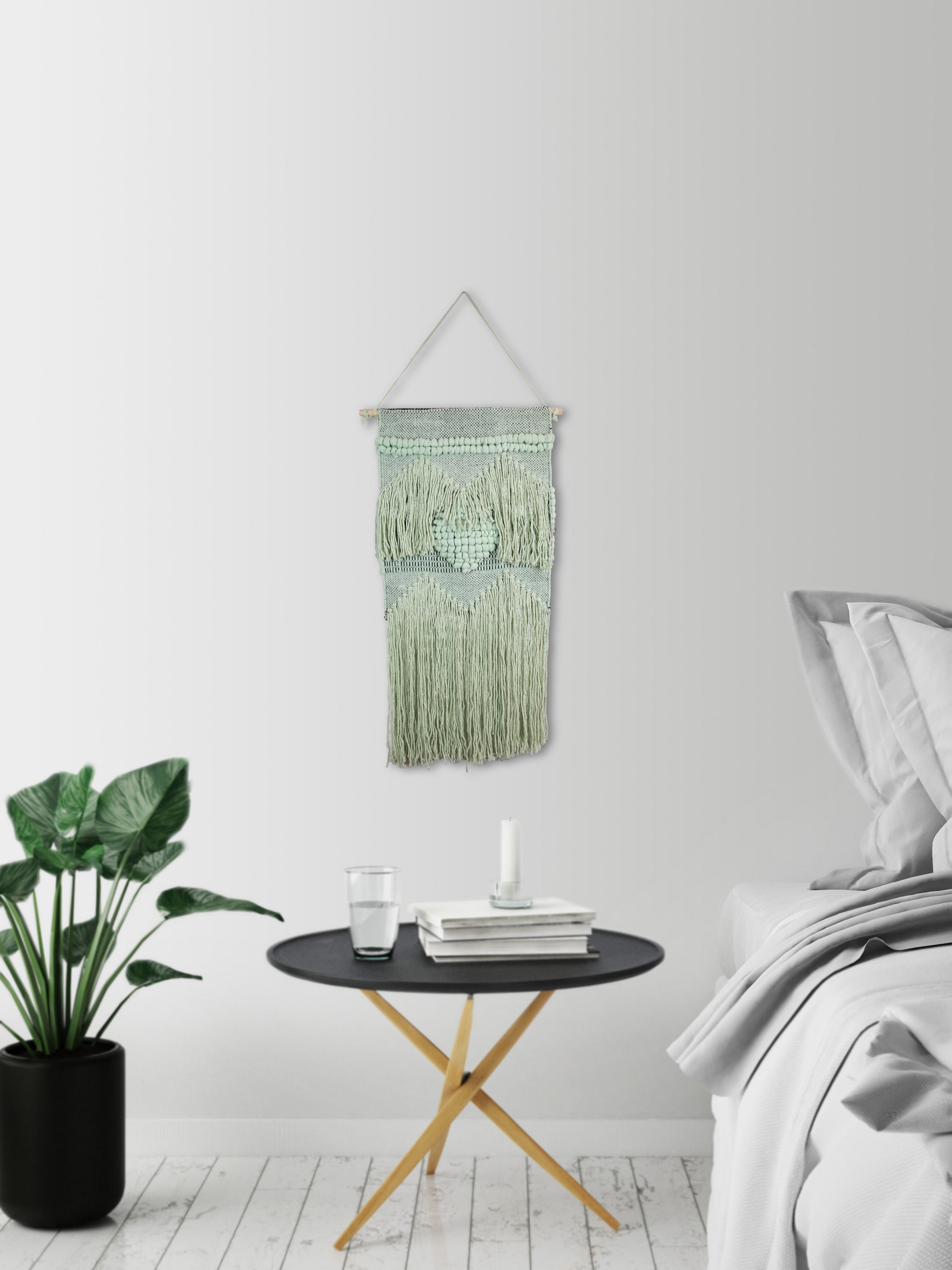 Heart Macrame Wall Hanging