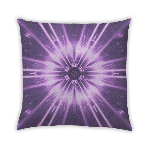 Ahgly Company Outdoor Square Contemporary Throw Pillow, 18 inch by 18 inch