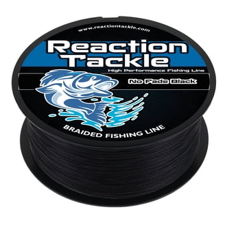 Reaction Tackle X8 8-Strand Braided Fishing Line  Super Strong  Abrasion-Resistant PE Braid  Long Cast, Zero Stretch  Freshwater &  Saltwater - Blue Camo - 30LB / 150yd - Walmart.com