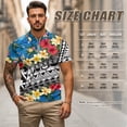 thumbnail image 6 of Aplkyhs Hawaiian Floral Matching Golf Shirts for Couple Quarter Zip His and Hers Golf Shirts Matching Quick Dry Golf Shirts for Men 4-Way Stretch Keep Cool in Hot Weather Fit Plain, 6 of 6