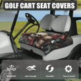 thumbnail image 3 of Yuyamidu Skull Golf Cart Covers Seat Cover with Pockets Red Rose Golf Cart Cushion Cover Universal Fits 2 Passenger Club Car Seats Covers Machine Washable, 3 of 7
