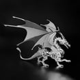 thumbnail image 4 of Maqueta metálica 3D de un dragón mecánico que respira fuego, 4 of 7