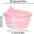 thumbnail image 5 of Nrdde Lettuce Spinner - Lettuce Cleaner Spinner, Large Capacity Salad Spinner | Quart, 5 of 5