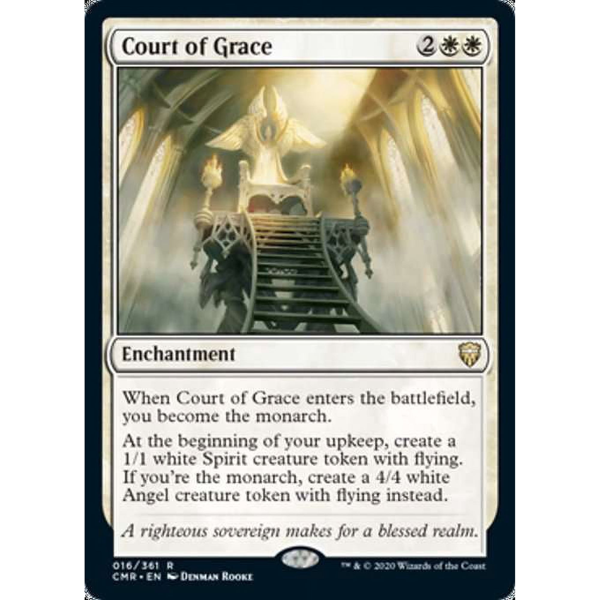 MtG Commander Legends Rare Court of Grace