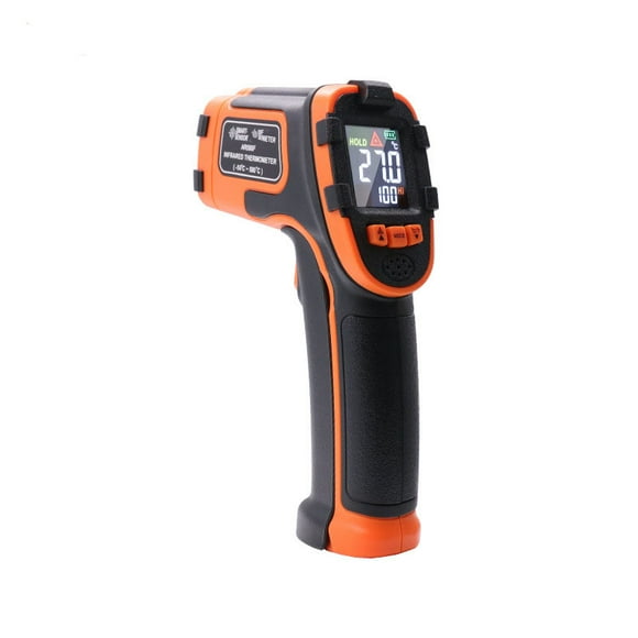 Infrared Thermometer, Digital Laser Temperature Gun, -50°C ~ 590°C, Non-Human Body Thermometer, for Cooking/Freezer