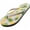 White Pineapples, variant on NORTY Girls' Flip-Flops for Beach, Pool, Everyday Sandal Shoe