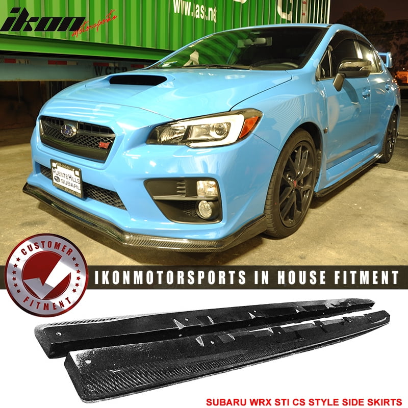 cs style side skirts wrx