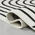 thumbnail image 6 of JONATHAN Y SCANDINAVIAN 2 x 8 Runner Rug, Odense Minimalist Angle Geometric - Black/White, SCN101G-28, 6 of 6