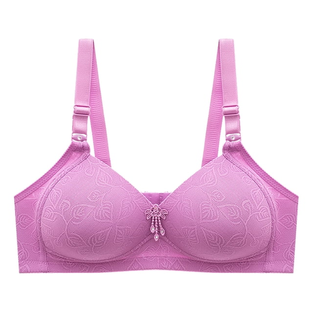 Timegard Wireless Bras for Women High Support Adjustable Strap Breathable Comfort Daily Bras Seniors Bras