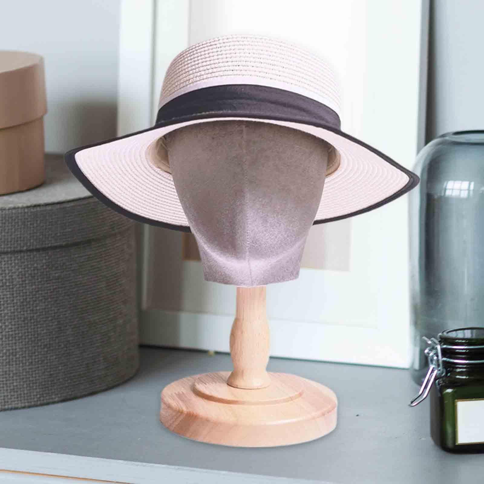 FITYLE s Head Mannequin Head for s for Hair Braiding s Making Display Retail Wood Base