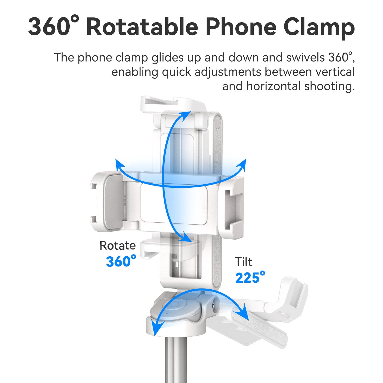Ulanzi JJ02 Extendable Grip Phone Tripod with Remote Selfie Stick - The Ultimate 3-in-1 Smartphone Accessory