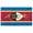 3x5 ft Polyester Flag, variant on AGAS Eswatini Swaziland Flag 4x6 inch - 11" Plastic Pole 100% Outdoor Polyester Stitched Edges Swazi Kingdom Mini Flag on a Stick