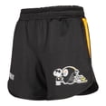 thumbnail image 3 of NFL-PEANUTS Short Deportivo Pittsburgh Steelers Negro para Mujer, Talla Grande, 3 of 4