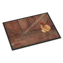 Welcome Chicken Door Mat