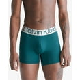 thumbnail image 2 of Calvin Klein Men's Reconsidered Steel Micro 3-Pack Boxer Brief, Black, Ponderosa Pine, Spring Onion, X-Large, 2 of 6