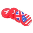 thumbnail image 6 of LEORX 4 Pcs Tennis Racket Vibration Damper Silicone Assorted Color for Racket Control, 6 of 8