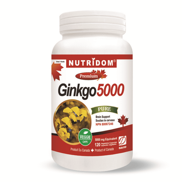 Nutridom Ginkgo Biloba 100 Mg (5 000 Mg QCE) (120 Gélules)