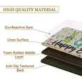 thumbnail image 5 of Happy Easter Door Mat 30 X 17 Inch Easter Peeps Doormat Indoor Outdoor Entrance Floor Rug Non Slip Spring Easter Decor Rubber Welcome Mats, 5 of 6