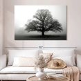 thumbnail image 2 of Elephant Stock Tree In Mist Wall Art - Horizontal Canvas Wall Art - Living Room Wall Decor - Floral And Botanical Canvas - Black And Gray Decor By Photoinc Studio - 51" x 34", 2 of 8