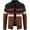 Brown, variant on Lilgiuy Men Knit Cardigan Sweater Fashion Autumn And Winter Long Sleeve Zip Up Lightweight Sweater Jackets Outwear Dark Gray