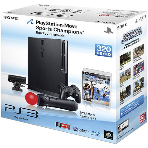 PlayStation 3 320GB Console w/ Sony Move - Walmart.com