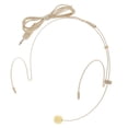 thumbnail image 2 of Auriculares Profesionales con Gancho para La Oreja/micrófono de Diadema 3,5mm Color de Piel , Beige 3,5mm 3.5mm Hugo Micrófono de auriculares de 3 pines, 2 of 10
