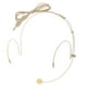 thumbnail image 2 of Gancho para La Oreja Doble Auriculares con Cable Micrófono con Auriculares Negro , Beige 3.5mm, 2 of 9