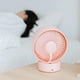 thumbnail image 4 of Potente Ventilador de de Escritorio USB Ventilador de Refrigeración de Dormitorio de Circulación de Habitación - Rosa Colco Aire acondicionado portátil, 4 of 8