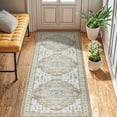 thumbnail image 7 of Sonoro Kate 2x10 Area Rugs for Living Room Bedroom, Non Slip Boho Machine Washable Indoor Floor Carpet, Cream, 7 of 7