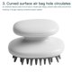 thumbnail image 4 of Bearachild Ducha Cepillo para el cabello Cuero cabelludo Doble capa Masajeador Depurador Cojín de aire Cabezal Juegos de accesorios de baño blanco Bearachild HA010881-02, 4 of 6