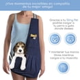 thumbnail image 4 of Mascretta Mochila Transportadora para Perros. Sling Pet para Perros y Gatos para Paseos o Viajes Mascretta  Mochila para Mascotas, 4 of 7