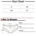 thumbnail image 3 of Kmdttou Womens Underwear Breathable Wicking Sexy Lace High Cut Panties Comfort Bikini Panty Stretch Underpants Breathable Ladies Briefs (Available in Plus Size) Khaki-Free Size, 3 of 3