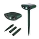 thumbnail image 2 of Repelente de animales ultrasónico con energía solar resistente a la intemperie para exteriores con luz LED intermitente, 2 of 7