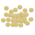 thumbnail image 1 of 50x Resina forma Estrella Cabujón Rhinestone Adorno de Parte Posterior Plana para Apliques de Uñas Amarillo dorado Gloria Resina redonda Flatback, 1 of 8