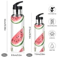 thumbnail image 2 of Yayeee 20oz Insulated Water Bottle Double Wall Stainless Steel with Flip Straw Lid, White Watermelon, 2 of 7