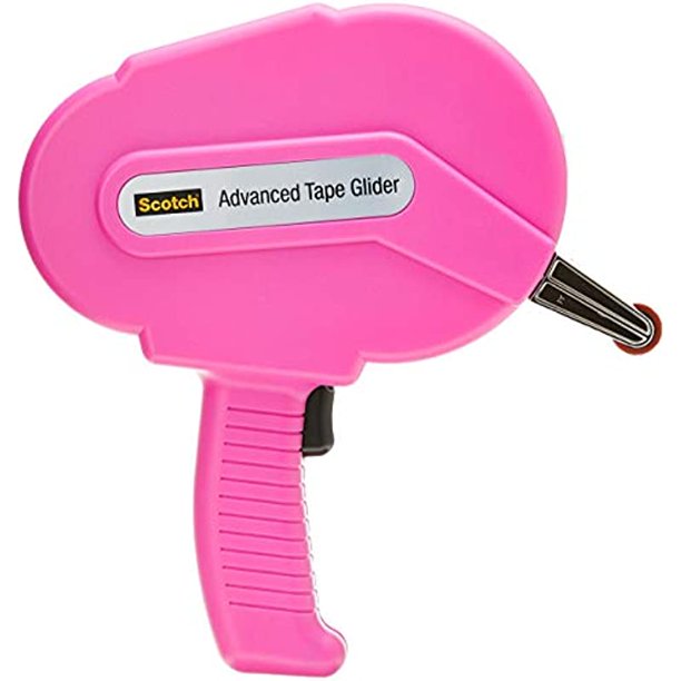 Scotch Advanced Tape Glider, Pink Applicator with 2 Rolls of 1/4 intape