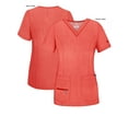 thumbnail image 5 of Adar Pro Scrubs For Women - Elevated V-Neck Scrub Top, 5 of 7