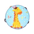 thumbnail image 1 of Pandereta de mano de madera de , instrumentos de percusión, tambor de mano, juguete educativo para juegos, juguetes, karaoke, niños pequeños 15 centímetros, 1 of 8