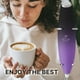 thumbnail image 5 of Batidor portátil Milk Frother Zulay Kitchen Tornado, negro y morado, 5 of 7