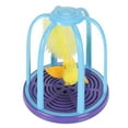 thumbnail image 2 of Kilisky Bird Cage Cat Toy Electric Cat Squeaky Toy Interactive Boredom Anxiety Reduction Cat Toy for Adult Cats Blue, 2 of 21