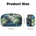 thumbnail image 5 of Palm Leaves Digital Bag Organizer Travel Case with Oxford Fabric Waterproof Material - 5.9x9.44x3.14 in - Storage Pouch Small Box Organizer Storage Container Small Storage Bag Pouch Case, 5 of 6