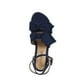thumbnail image 3 of Alpargata Mujer Casual marino Gamuza doble tira Castalia Casual, 3 of 4