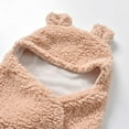 thumbnail image 3 of Newborn Baby Winter Fleece Warm Sleeping Bag Cotton Pure Color Swaddle, 3 of 6