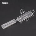 thumbnail image 1 of 100pcs Cable Labels with Cable Ties, Cable Marking Box Transparent Waterproof, 1 of 5