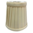 thumbnail image 3 of Royal Designs, Inc. Pleated Empire Chandelier Shade CS-110EG-6, Eggshell , 3 x 4.25 x 4.25, Pack of 6, 3 of 5